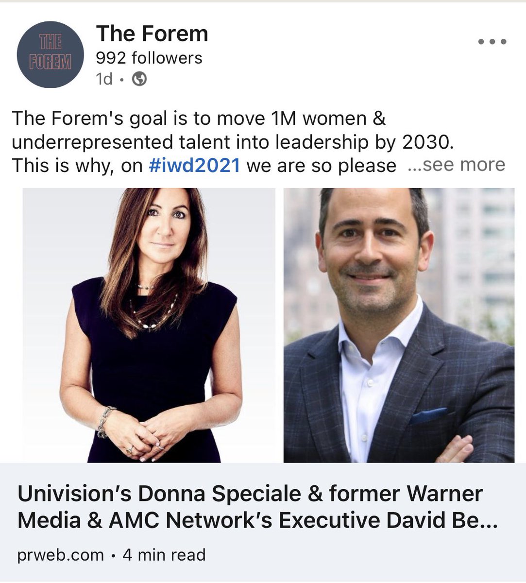 dbecktweets's tweet photo. Love the mission and thrilled to be supporting it! The momentum at @TheForem_co is heating up! https://t.co/NNkUZ15r2y