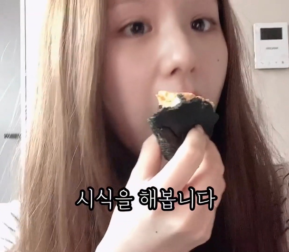 baby eating :D