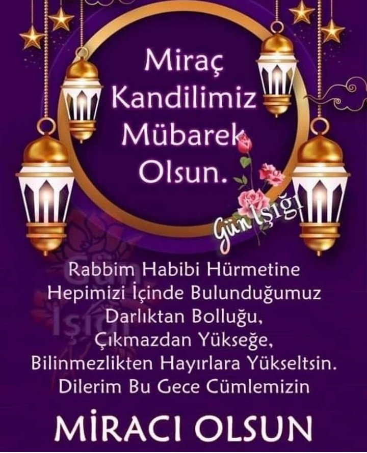 Kandiliniz mübarek olsun insallah 😍🌹

#HayirliSabahlar