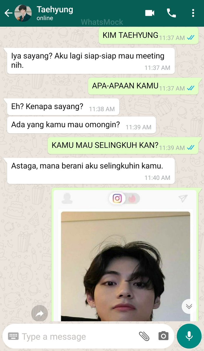 deccara's tweet photo. taekook~ two tweets au

perkara ngikutin jimin malah jadi marah beneran wkwkwkwkwkwk kasian. https://t.co/dlHafvkVLU