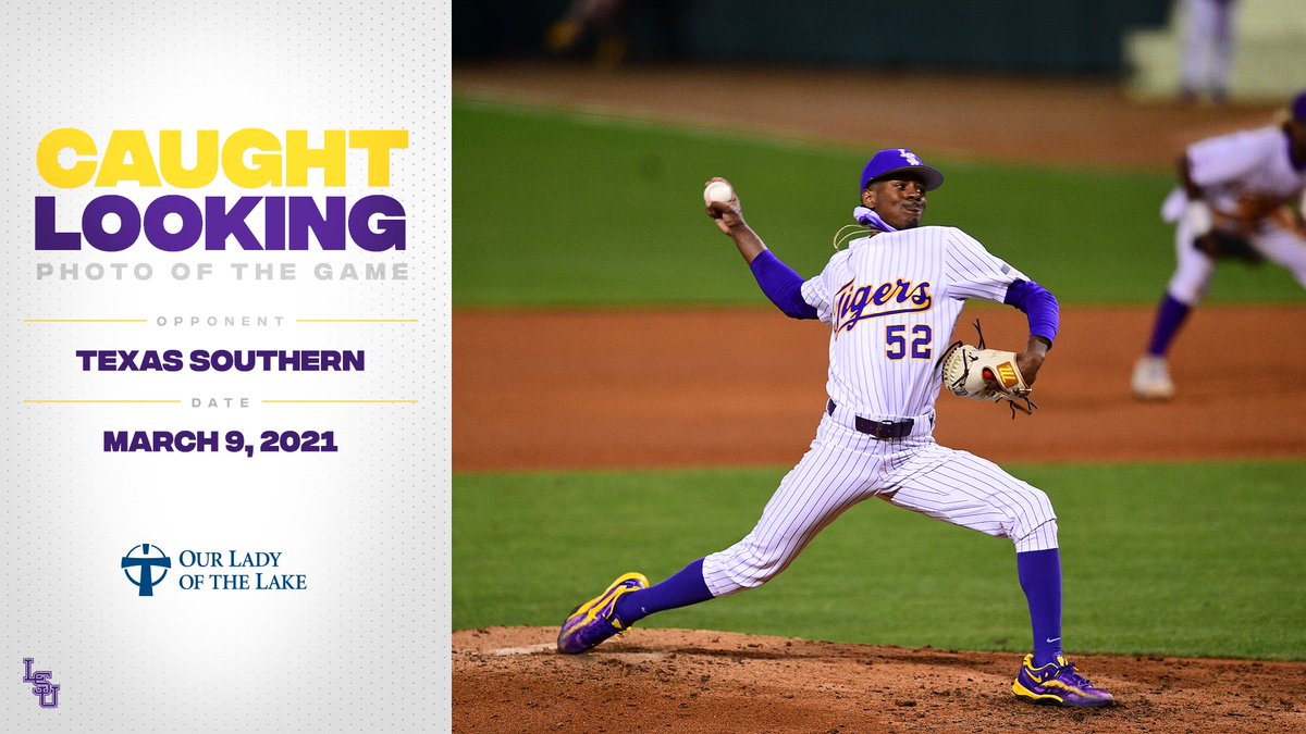 LSUbaseball's tweet photo. .@HilliardMakhail threw 40 pitches tonight and 34 were strikes 🤯 https://t.co/whSmtoRTXk