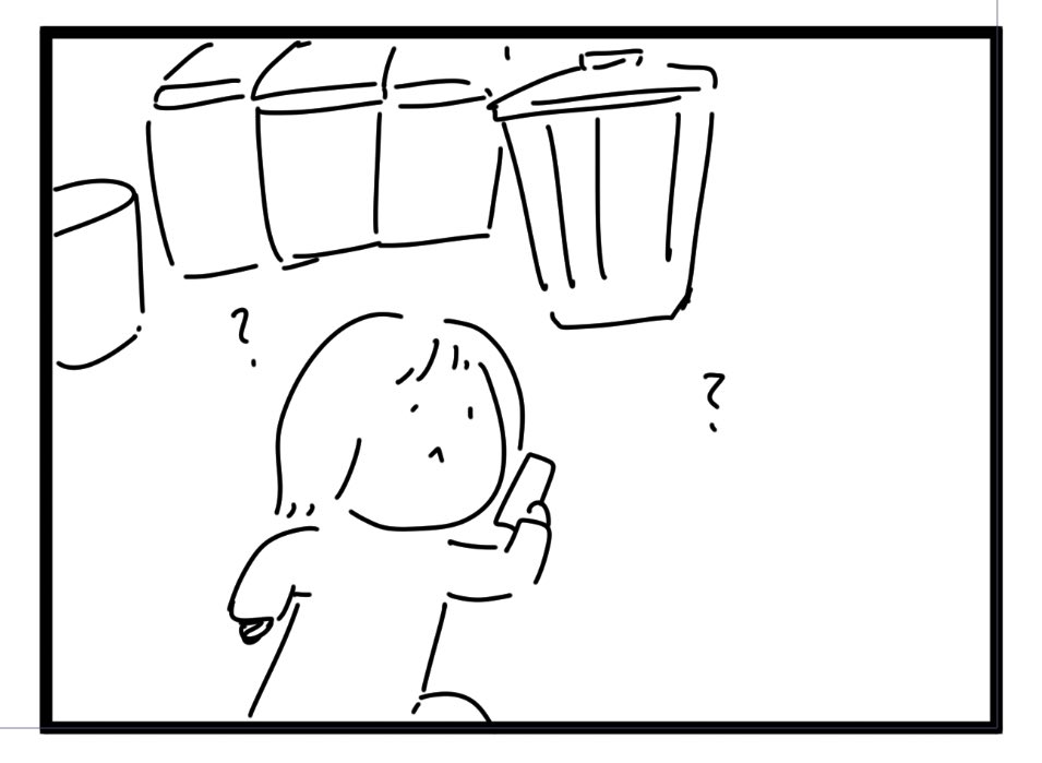 描き描き。これは下書き。 