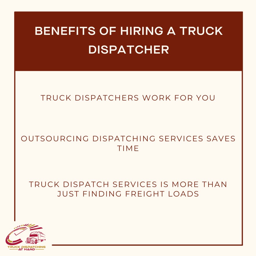 dispatching_at's tweet photo. We know driving is not easy, that’s why our truck dispatchers negotiate the highest rates on your behalf so that you get your money’s worth for all those miles. 

Get started with us today!

#dispatchingservices #dispatch #dispatchers #shippingcompany #containers https://t.co/HZ8l6NL7lU