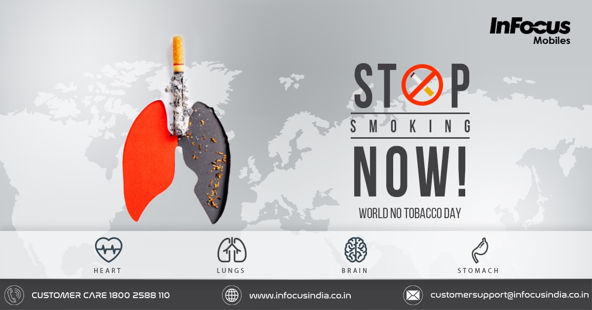 InFocus_IN's tweet photo. Give your lungs oxygen, not tar.
Smoking affects not only the smokers but their loved ones too.
Say NO to #smoking and YES to life

On this, #NoSmokingDay, drop down lighter &amp; make your life brighter.

#NoSmokingDay2021
#NoSmokingDay https://t.co/UTtHrfwbBi