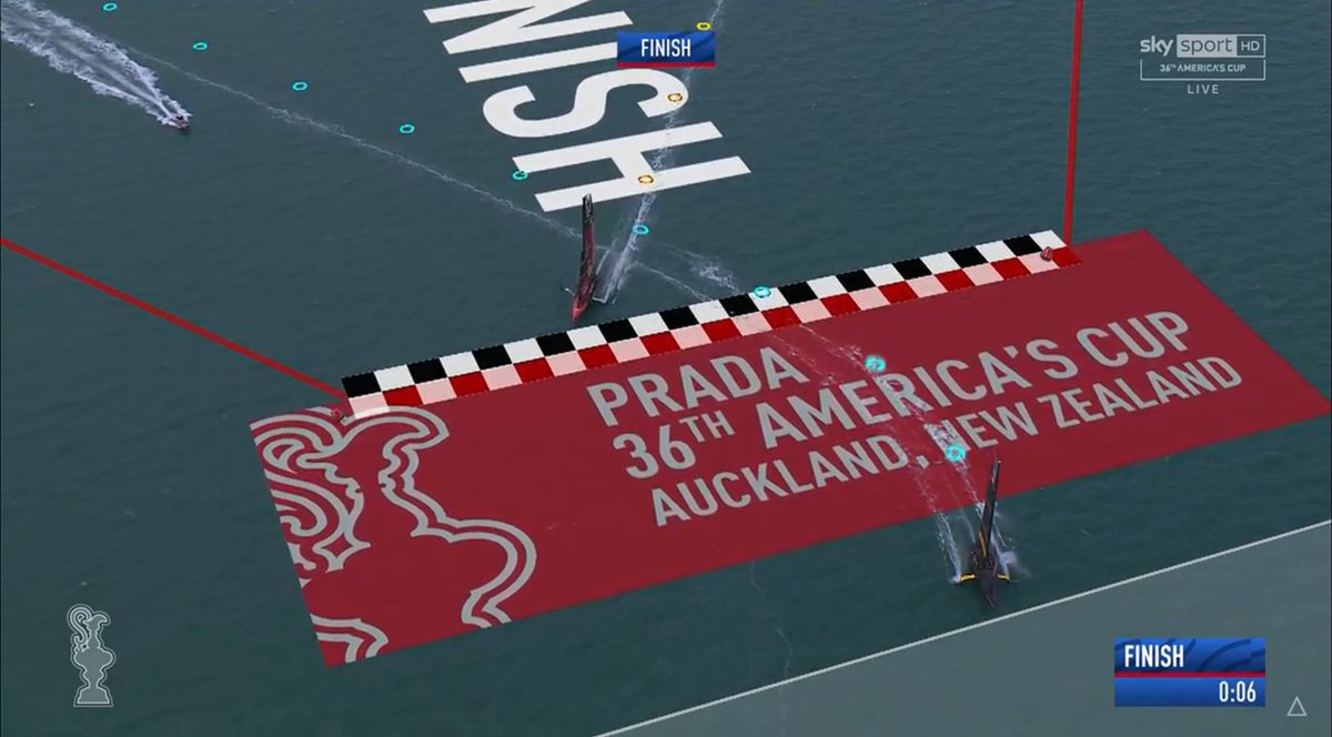 checovenier's tweet photo. 1 a 1. SI PUÒ FARE! #LunaRossa c’è! https://t.co/T8FkCCrAzz