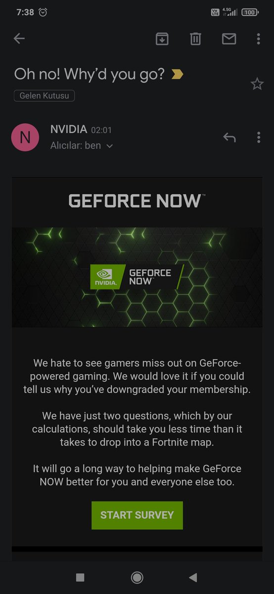 Dalga mı geçiyorsunuz acaba hem kendiniz dowgrade ediyorsunuz sonra da "neden" diye soruyorsunuz neler oluyor <a href="/nvidiageforcetr/">NVIDIA GeForce TR</a> <a href="/GFNbyGAMEPLUS/">GeForce NOW powered by GAME+</a>