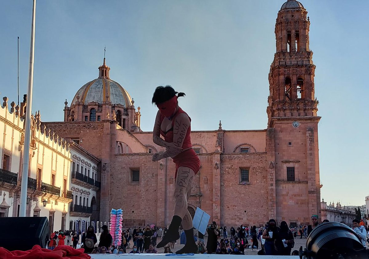 8M2021ZAC's tweet photo. Así vivimos el #8M2021Zac 

#8M2021 💚💜 Fotos de Fátima Alejandra Rodríguez. https://t.co/S7TWuWz91S