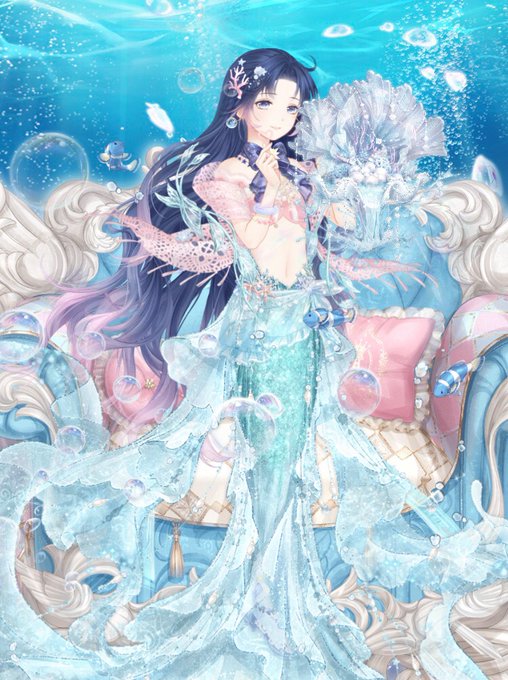 人魚 高画質 のtwitterイラスト検索結果 古い順