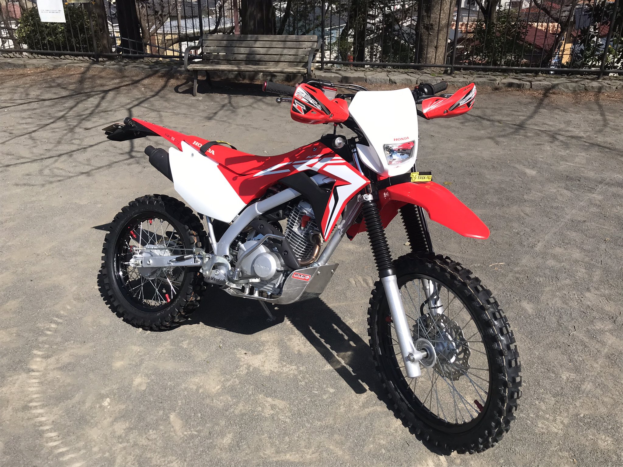 CRF100F大人仕様 CRF100F 大人足仕様 17インチモタード