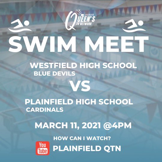 Stay tune for our livestream of Plainfield Cardinals swim team!❤️💙
