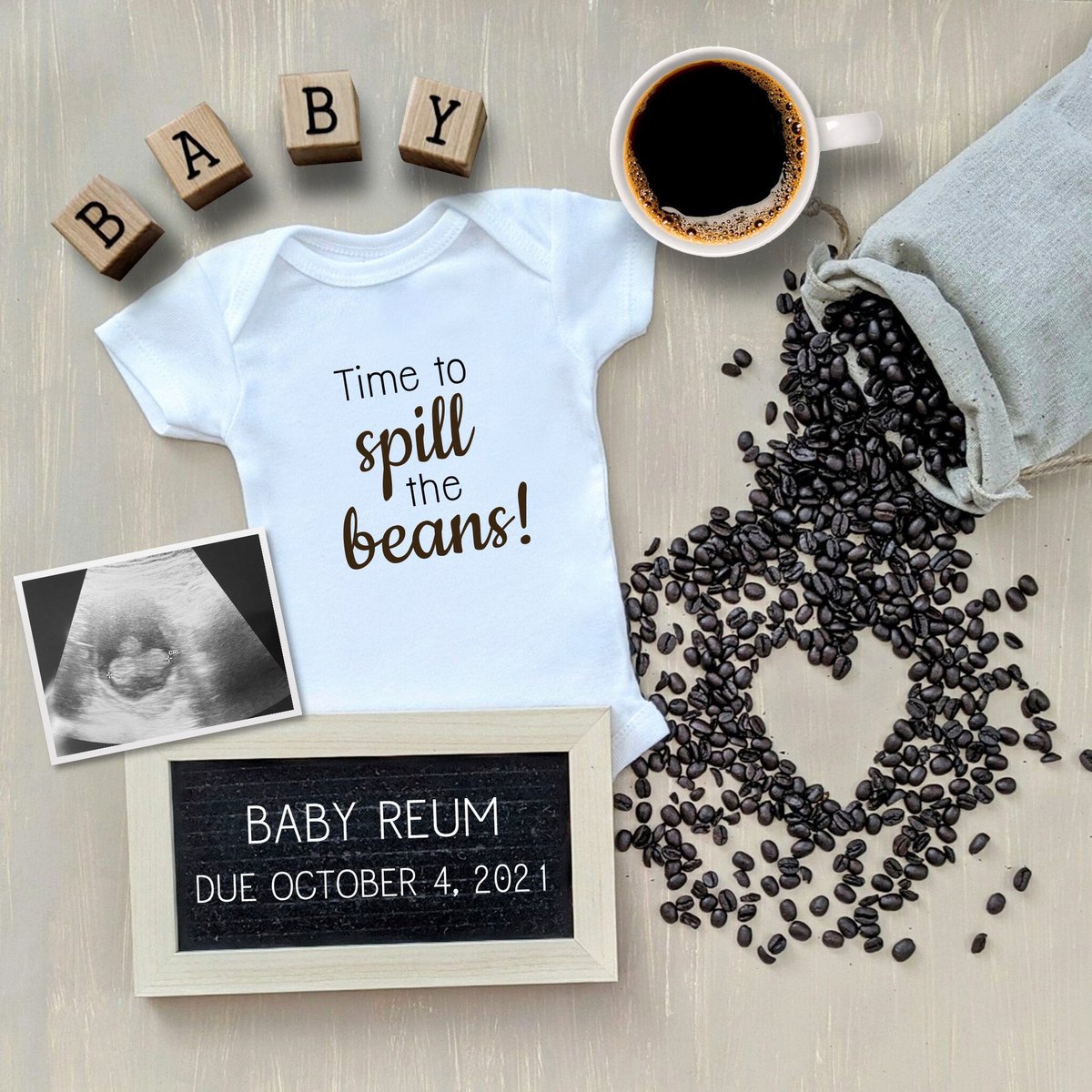 So excited to announce my husband and I are expecting our first baby 🥰 
Baby Reum arriving October 2021 🍼
