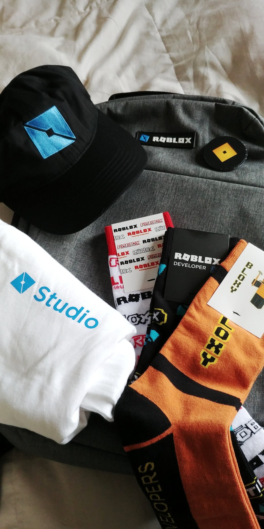 CoffeeNerd ☕ on X: Just got my swag bag from @Roblox The hoodie is so  soft! Thank you guys 😄  / X