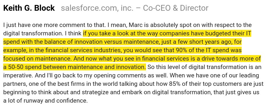 Is it remotely possible to account for the impact of human capital resources (on both the producer and user side) spending less time on backward-looking/maintenance and more time on forward-looking/innovation?