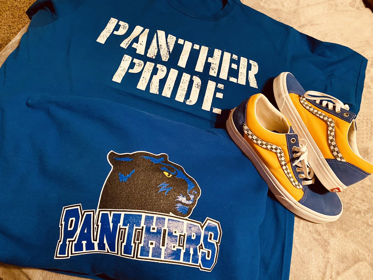 B_ballCoach's tweet photo. Spirit week: today-Panther Pride! #PowerUpPanthers #Roarrr #PantherPride @PBPanthersRoar https://t.co/dJyz5vBUp1