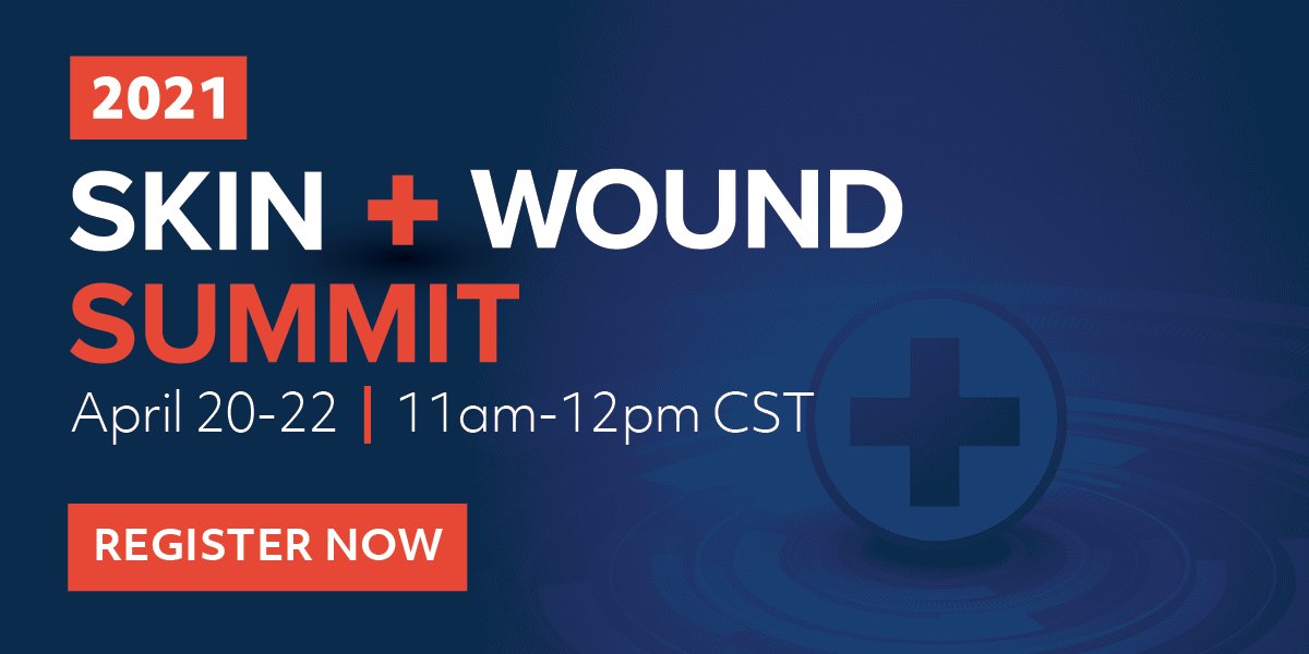 AMTwoundcare's tweet photo. :  Excellent Virtual Continuing Education Opportunity | Complimentary Registration Now Available 
APRIL 20  Negative Pressure Wound Therapy 
APRIL 21  COVID Skin Manifestations  
APRIL 22  Preventing Pressure Injuries 
Register now:  https://t.co/078DtKRb0s https://t.co/mhmHhygaEE