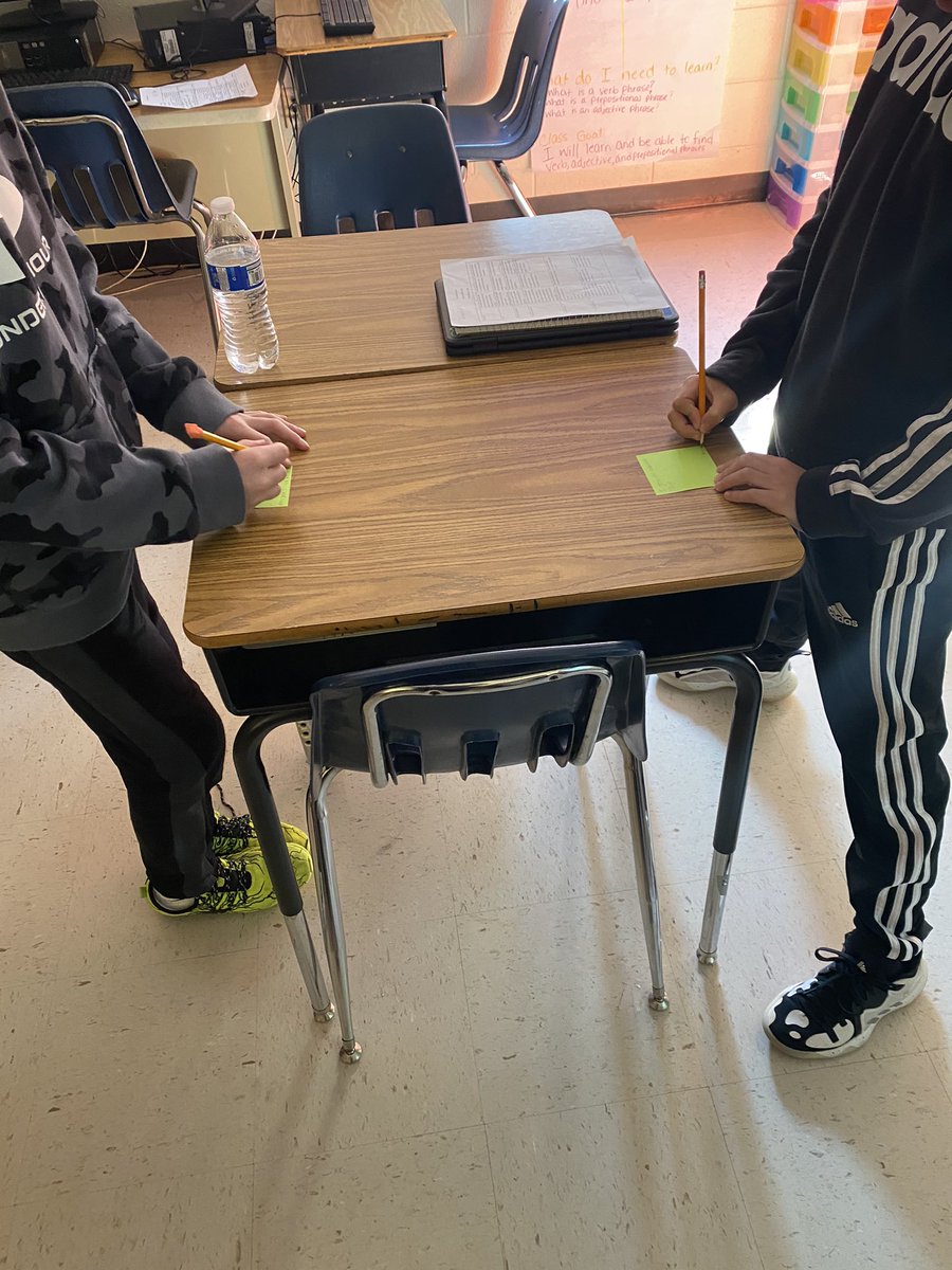 Today we reflected on our writing feedback and our goals from the beginning of our unit. Then we shared how we grew with one another. #personalizedlearning