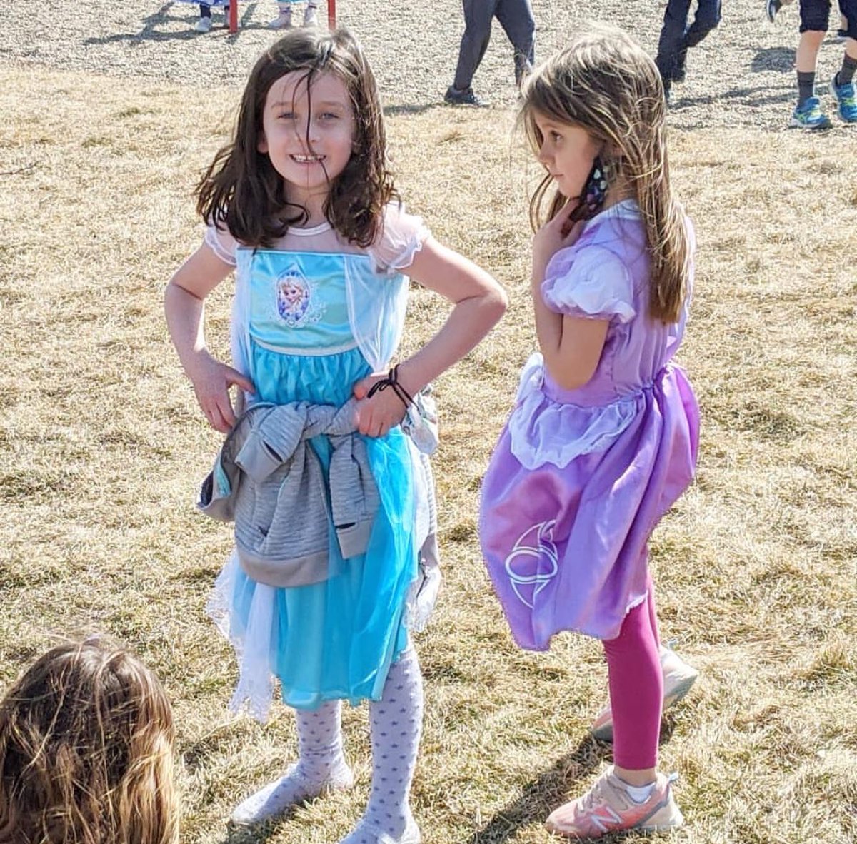 HeritageNL's tweet image. Tuesday was “Class Choice” Day for Spirit Week. There were princesses and dinosaurs and joy to be found in every shape and size (and 70 degrees and sunshine didn’t hurt). #HCSTransform