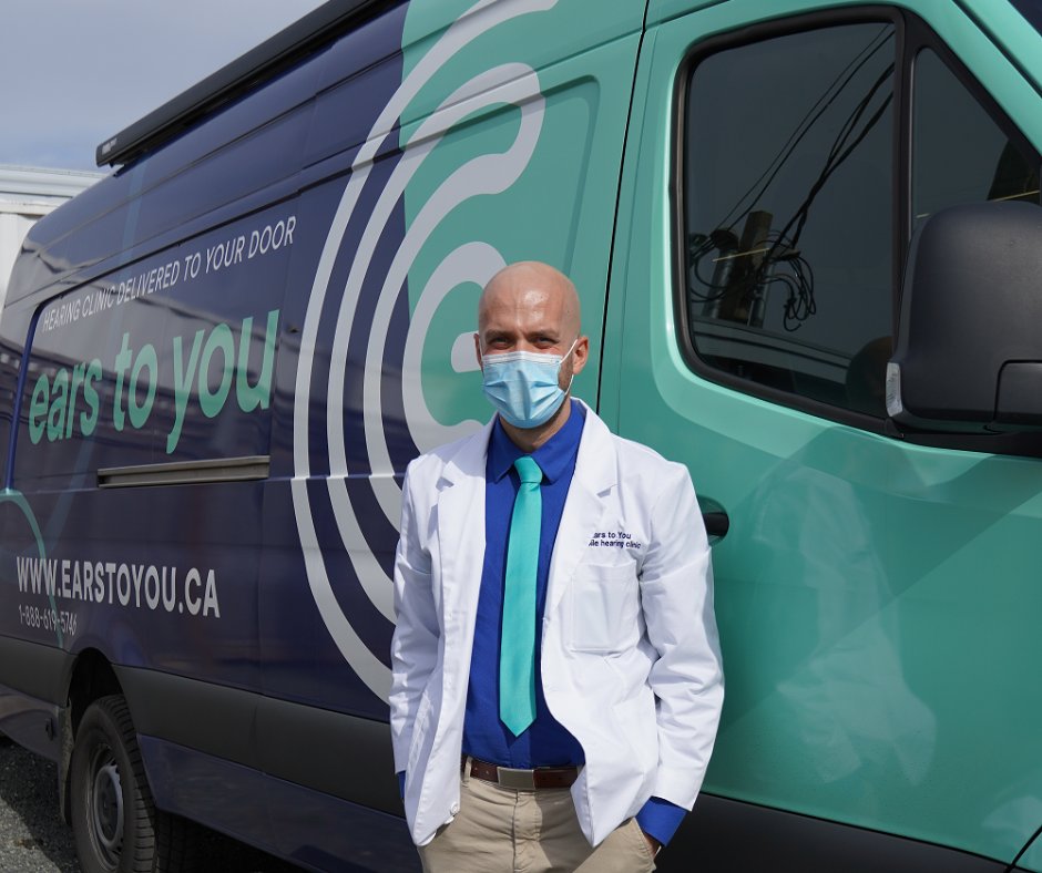 Have you heard?  ICCS clients are benefitting from the generous support of Ears To You - a Nanaimo company that brings a mobile van to do testing and restore hearing.  Thank you Jeff Campbell for helping our clients return to a world full of sound.  #earstoyou