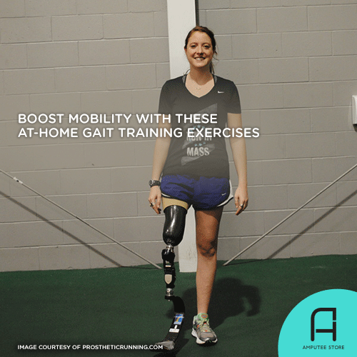 Before starting any at-home gait training program, it’s essential to inform your physician &amp; get their approval. Once your physician gives you the green light, you may perform the exercises outlined in today's story. zcu.io/ggwu #amputee #prostheticlimb #amputeestore