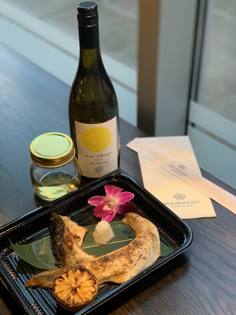 We're excited to be part of @TasteWashington. This week's special is 'Chardonnay & Catch of the Day'! We'll be offering a Hamachi Kama (grilled Hamachi Kama w/ choice of sea salt or teriyaki glaze) & the 2017 Kind Stranger Chardonnay from @lattawines. Takeout only.