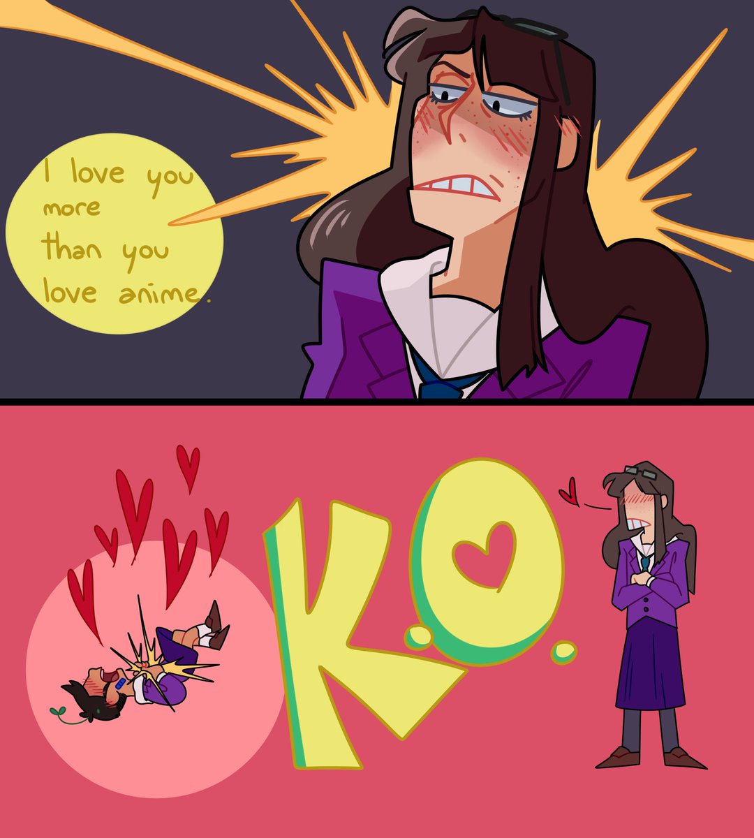 the girls are fightingggggg the girls are kissingggggg

#Eizouken #knas