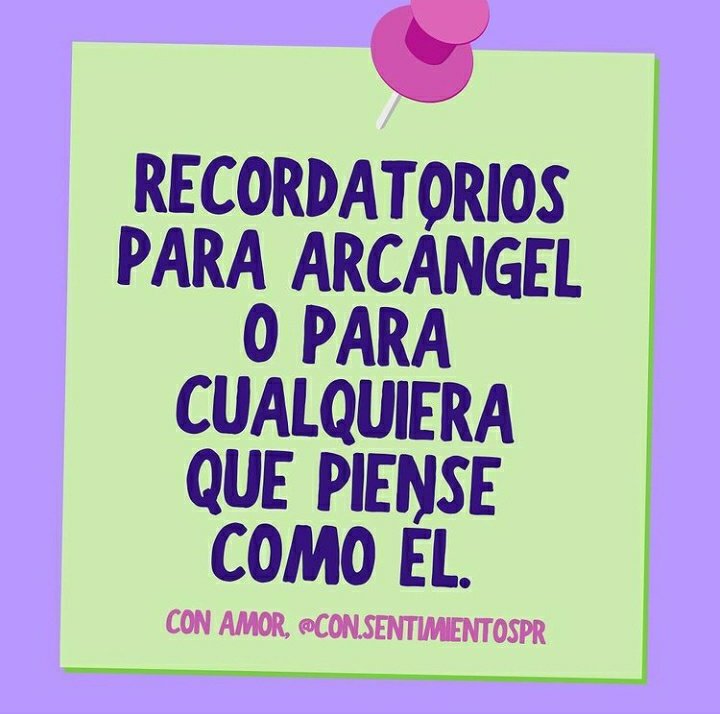 dcbonilla's tweet photo. Respuesta a lo que Arcángel expresa:

Créditos: /con.sentimientospr https://t.co/NdIUDe0BUW