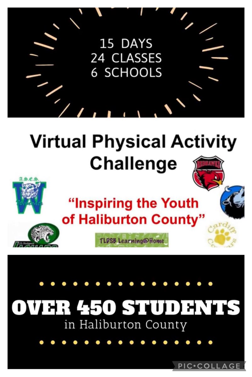 JennMills_TLDSB's tweet photo. Highlight #2 @HHSS_RedHawks: Our PhysEd Leadership class challenged the Haliburton Family of School to get active. Students made videos to get everyone up &amp; moving! 450+ K-12 Ss involved-even had Ss from learn@home @TLDSB @ArchieStouffer @JDHodgsonES @WilberforceES @StuartBakerES https://t.co/irDHxwQqsx