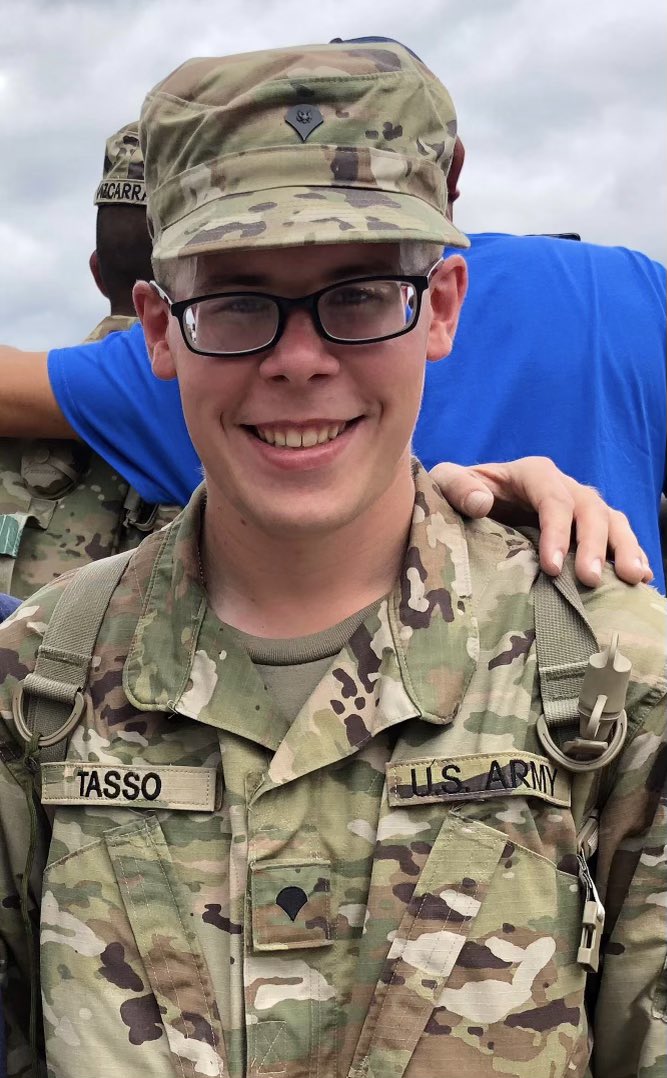 SentinelSix's tweet photo. This past Sun we lost an outstanding member of our 344th family. We will be holding a memorial service this Thur at 1800 CST in his honor of his service virtually via our BN’s Facebook page. #344thMIBN Rest In Peace SPC Ryan Tasso. you will never be forgotten! Silent Sentinel https://t.co/7NOftyIKt9