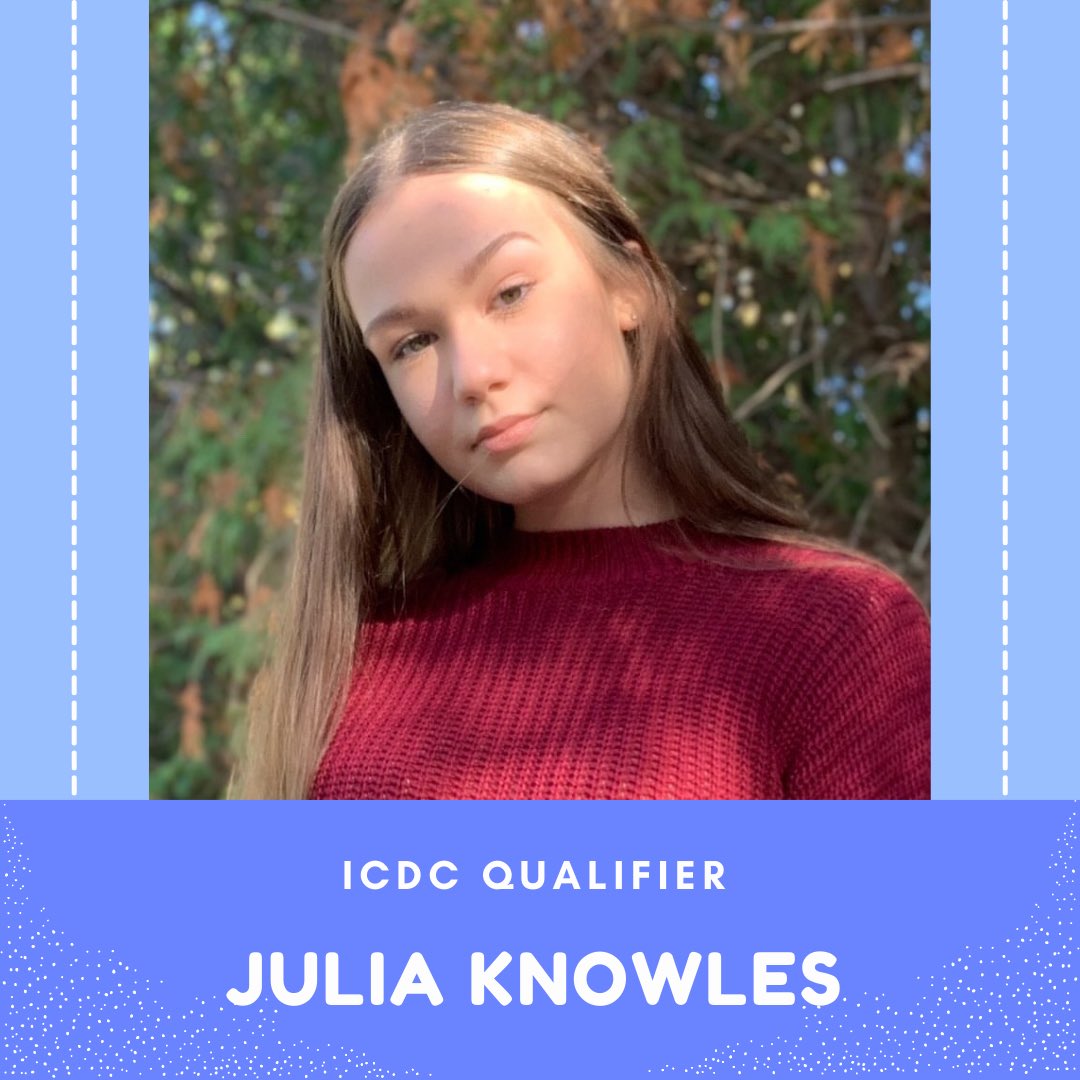 A huge congratulations goes out to our #legerdeca member Julia Knowles who recently qualified for ICDC!!! She placed in the top 21 for both of her oral case submissions and ranked as an overall finalist for her event, Sports and Entertainment Marketing (SEM). 👏🙌