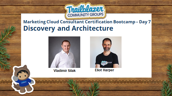 JyothsnaBitra's tweet photo. Starting in few minutes: Marketing Cloud Consultant Bootcamp- Day 7: Discovery and Architecture
@guilda_h @gemliza @cwessel25 @eliotharper @marketingcloud @PhxB2CUG #MCCBootcamp #Trailblazercommunity #marketingchampions https://t.co/GGG5DY3kDE