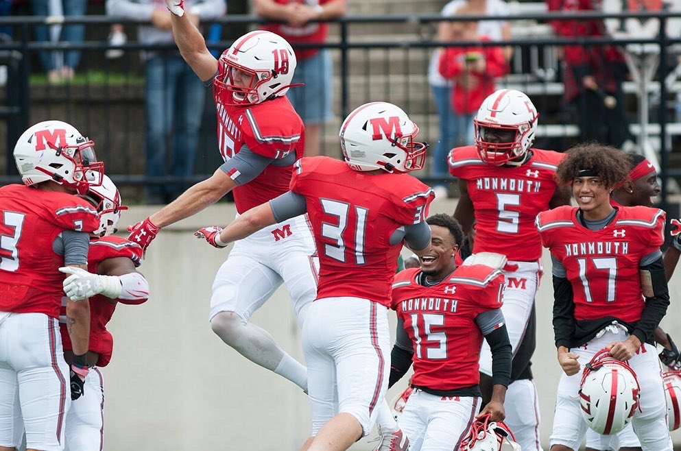 Blessed to receive an offer from Monmouth college ❤️🤍 <a href="/coachchaney96/">James Chaney</a> <a href="/manualevans4/">CoachEvans4</a> <a href="/CoachDixon2/">Coach Dixon</a> <a href="/MCBraunyBoy/">Chad Braun</a>