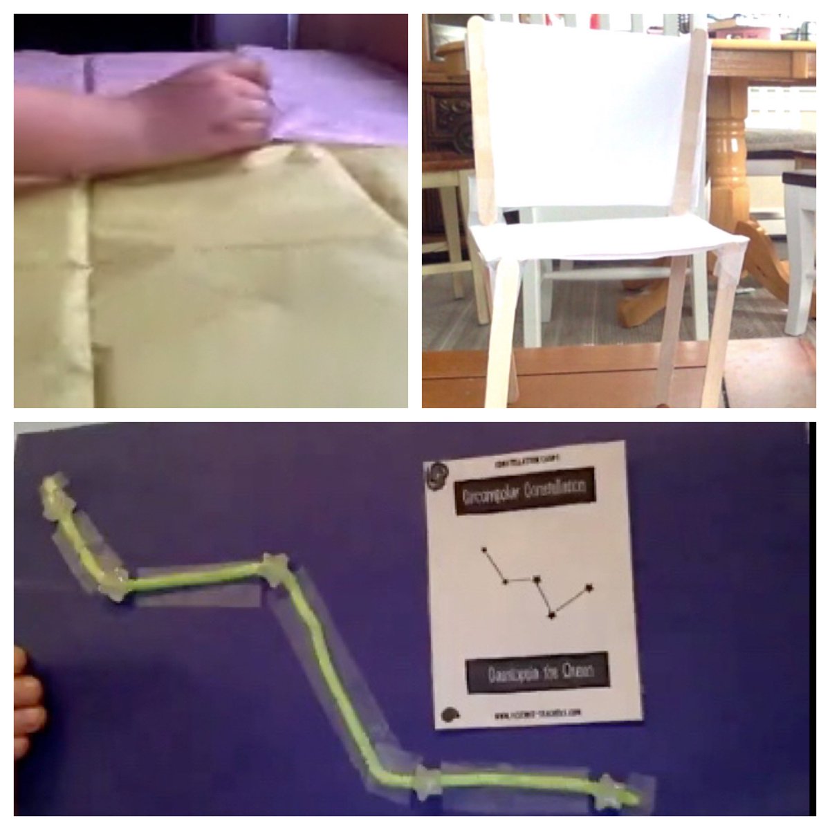STEAManist's tweet photo. Had the best day in so long. ๐ฏs started using their STEAM kits! 3rd graders explored constellations, 4th graders made chairs for baby bear, & 5th graders are ecstatic about starting construction on their hot air balloons (thanks to @FCEFoundation grant). #teamfccps #STEAMisback https://t.co/st3E6w81DX