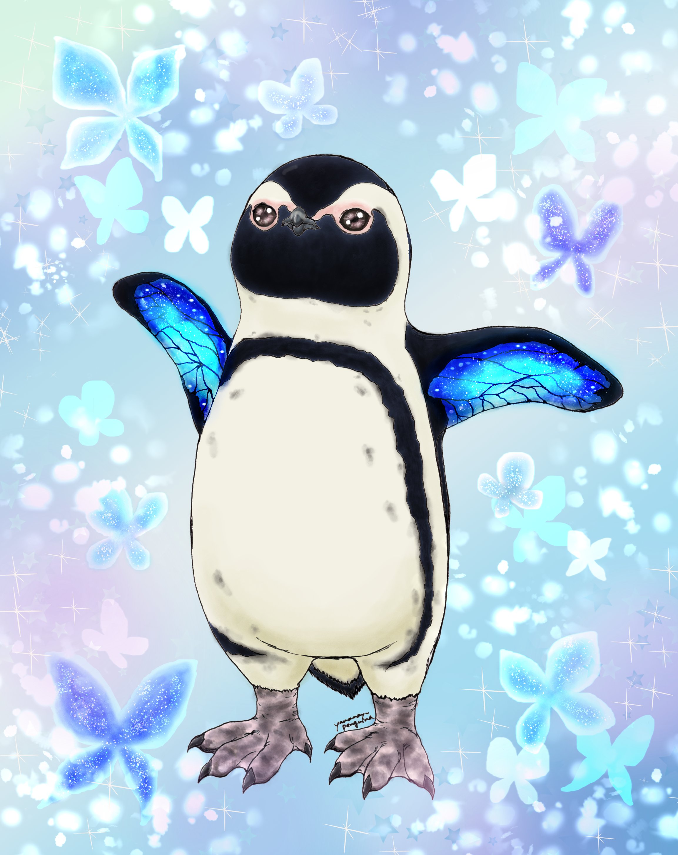 ヤママユ アクセサリーはminneとcreema ぺものはsuzuri どこかの誰かに刺さればそれで良い 今日は ペンギンイラスト作家としての活動を デフォルメでもリアルタッチでも アナログでもデジタルでも ペンギンを楽しく自分の描きたいように描いてます 色々