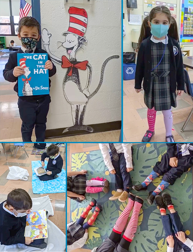 SCSschoolnj's tweet photo. Silly Sock Day with our kindergarteners! They read Fox
in Socks by Dr. Seuss and showed off their silly socks! @NwkArchdiocese #weareSCS #SCSstrong #SCSnj #cedargrovenj https://t.co/u5fE9902Uo