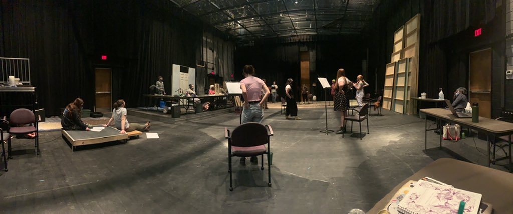 TransyTheater's tweet photo. It’s tech week in the Little Theater! ‘Carmilla’ will be coming for you later this March... https://t.co/6WaqaO6mzf
