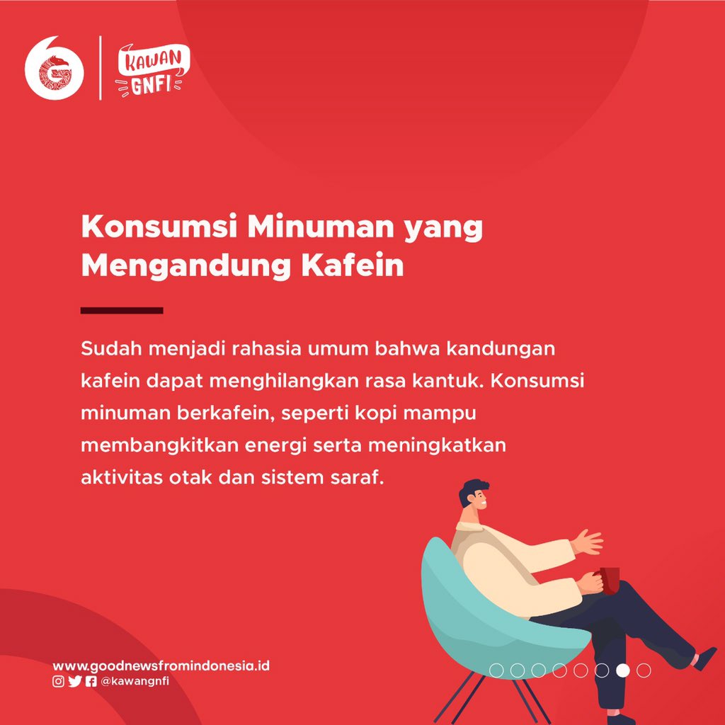 goodsideid's tweet photo. Kawan dapat mengikuti tips yang ada di sini agar Kawan bisa semakin fokus dalam bekerja! 

Bagaimana cara Kawan mengilangkan rasa kantuk? Reply di sini yuk~~~

#GNFI #KawanGNFI #MakinTahuIndonesia #TipsWFH #CaraMenghilangkanNgantuk #TipsSehat #TipsProduktif #TipsKarier #TipsKarir https://t.co/vj4HtgyTeY