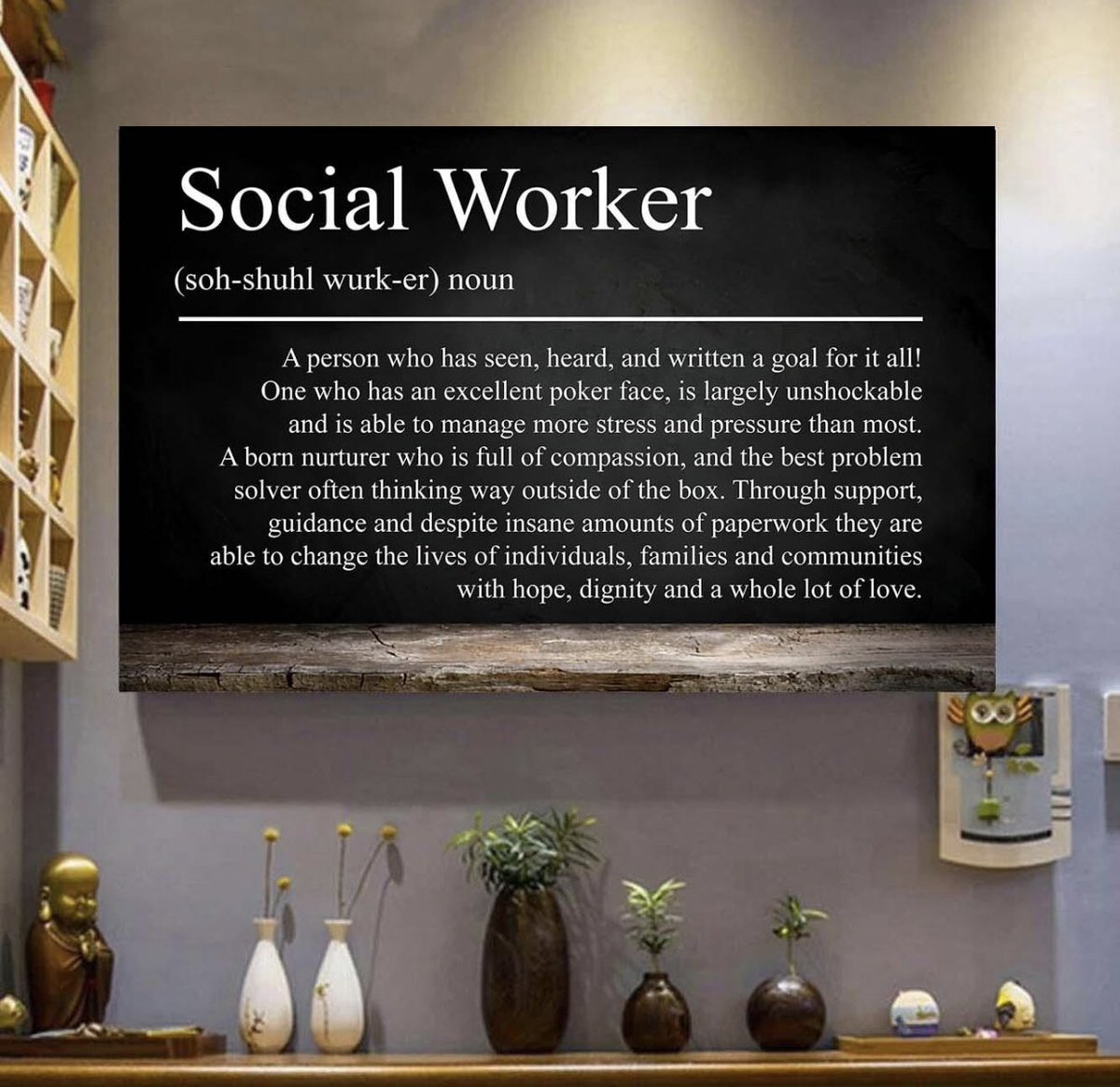 Social Workers are behind the scenes kind of folks & don’t like attention. We don’t do it for the money, but to make a difference. We are full of compassion, empathy, fire for injustice & desire to support the vulnerable @ngpschools #SocialWorkWeek2021 #SocialWorkIsEssential