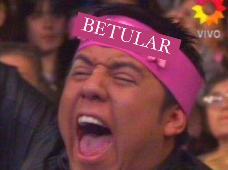 Yo cada vez que lo enfocan a Damián Betular