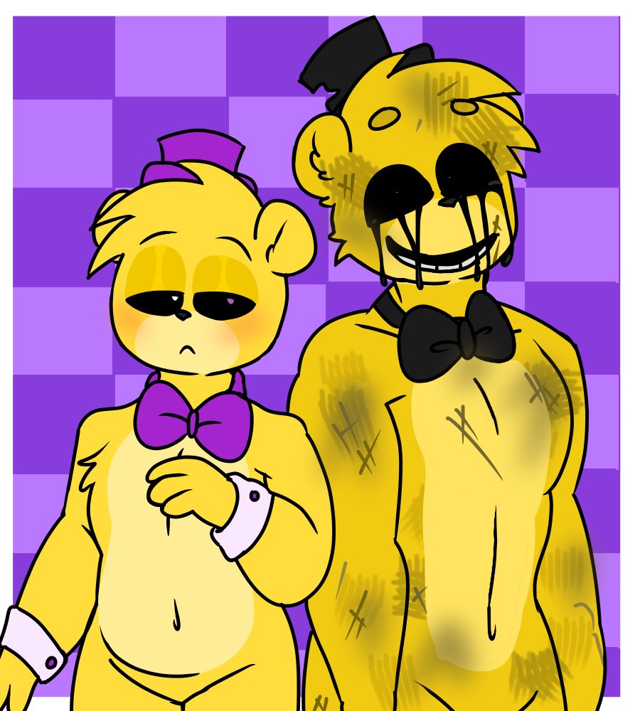 Fabi (⁠◍⁠•⁠ᴗ⁠•⁠◍⁠)💛 on X: Cassidy (fredbear) and c.c (golden