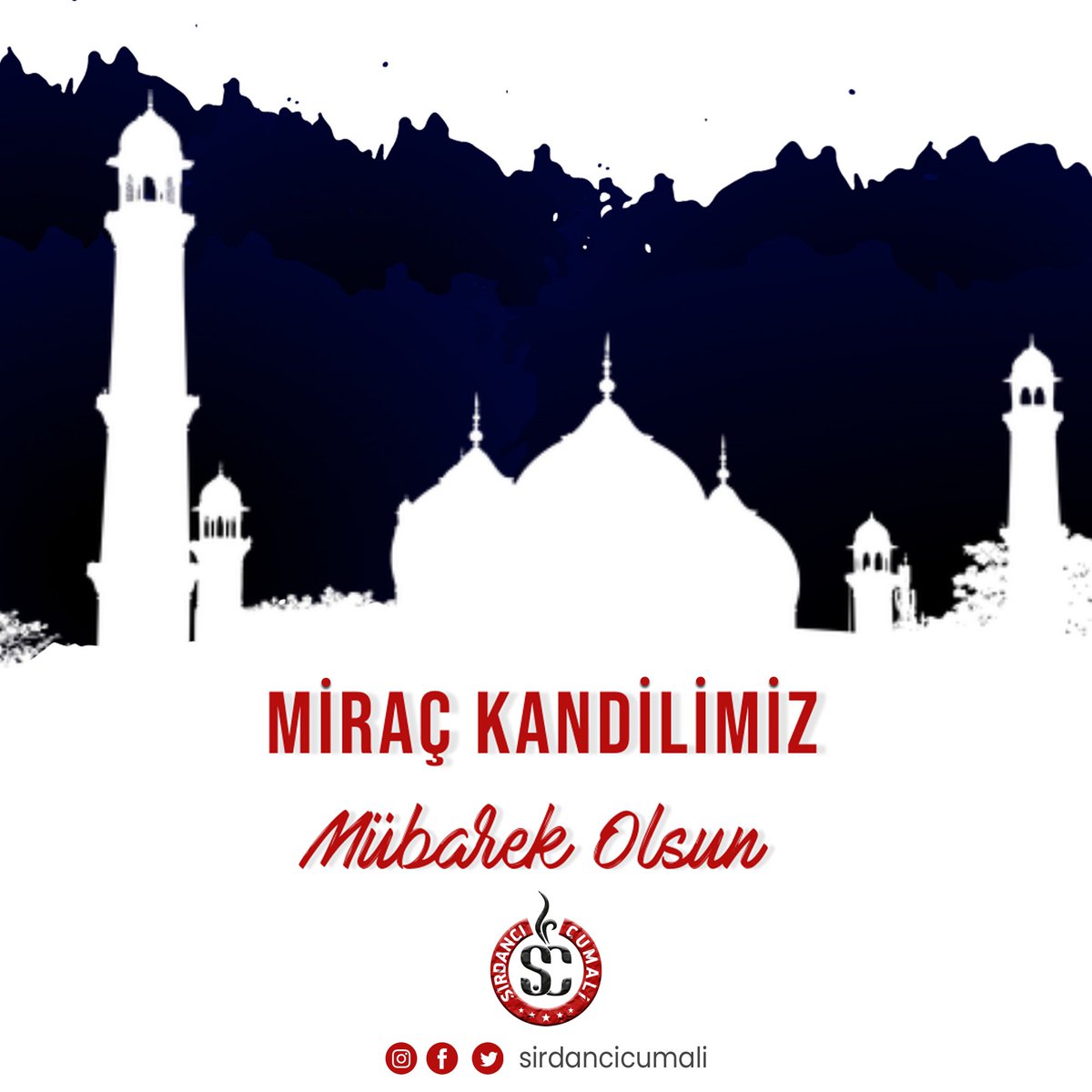sirdancicumali's tweet photo. Miraç Kandili’nin bütün dünyada barışa, huzura ve kardeşliğe vesile olmasını temenni ediyorum.

#HayırlıKandiller #MiraçKandili #Adana #ŞırdancıCumali #Türkiye #MiracKandili https://t.co/GnJNmUPA2x