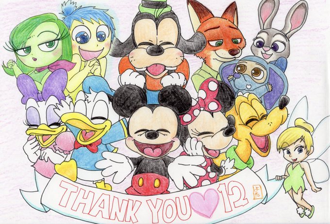 いいねの数だけディズニーキャラを描くのtwitterイラスト検索結果 いいねの数だけディズニーキャラを描くのtwitterイラスト検索結果