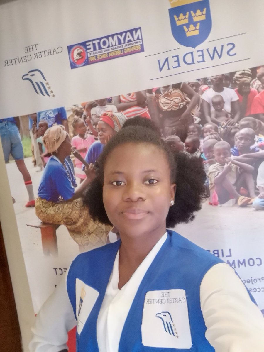 FaithKemokai's tweet photo. The Cater Center, Community Justice Advisor Project. Being implemented by @Naymoteliberia in Montserrado County.
In house training went well, my team and I are ready to provide our services to our beloved Liberia.
#CountySupervisor https://t.co/93jj7BkGFm