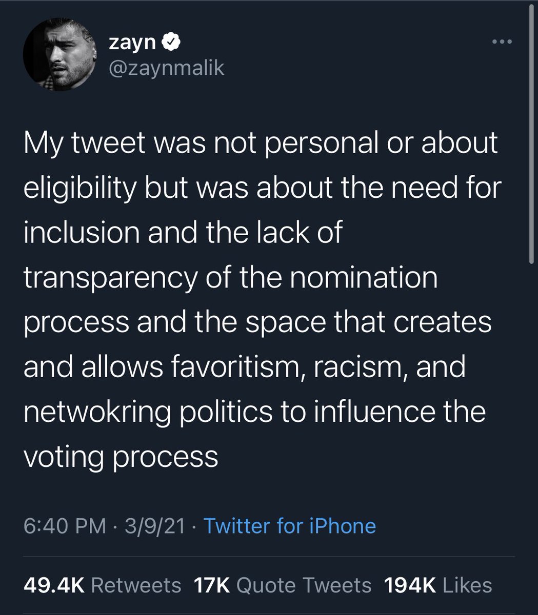 Ty_tpwk's tweet photo. A thread to back up Zayn’s claims: https://t.co/W1Pvk5PlDO