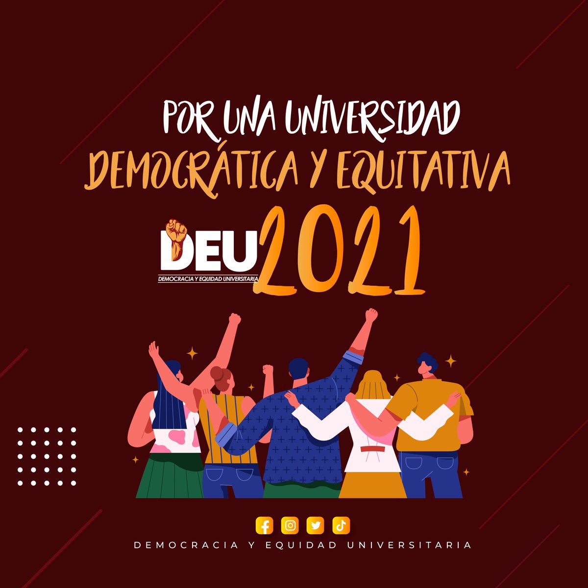 deu_utmach's tweet photo. ¡Nuestro momento es ahora, unámonos, participemos, expresémonos, actuemos! La universidad somos todos.

#SúmateUTMACH #SúmateDEUNA ✊🏼 🟠 https://t.co/4NQAIHzKP2