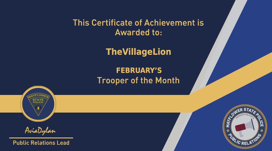 Mayflower State Police tweet media