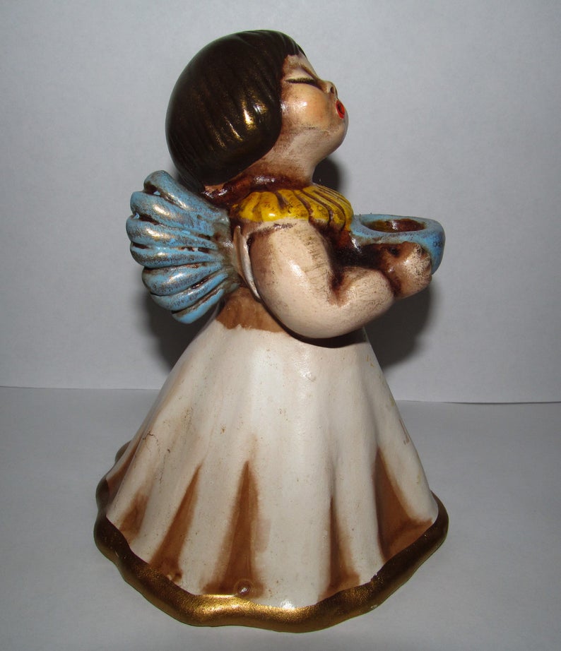Boondockfinds's tweet photo. Bozner Engel Thun Angel Candle Holder Bozen Italy Cream & Red https://t.co/2uBlITPRWZ via @Etsy #Bozner #angel #Italy #pottery #etsyfinds #collectible https://t.co/ciMR2XJguy