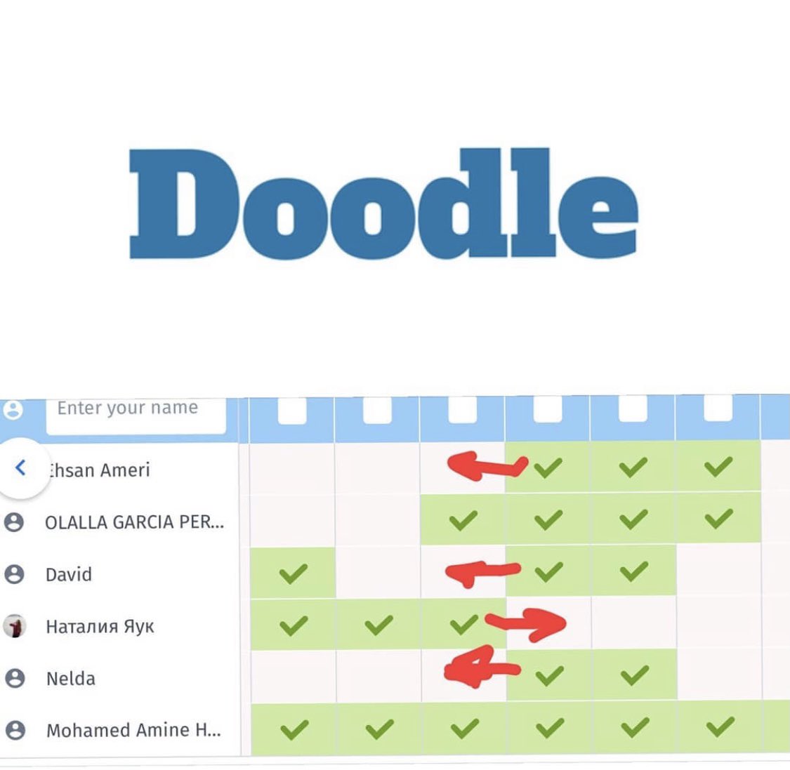 KGecco's tweet photo. Want to organize an #internationalteam with complexities such as different time zones? A simple but very powerful tool we used is #Doodle ๐คฉ check it out and let us know what you think #IPMA #projectmanagement #GeCCoAdventure #GeCCoJourney #IPMAYoungCrew #GeCCoYoungCrew https://t.co/UGtaveN0tC