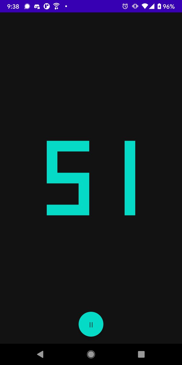 ok__danilo's tweet photo. Playing around with the #AndroidDevChallenge Week 2: Countdown https://t.co/SWOQscrR4e