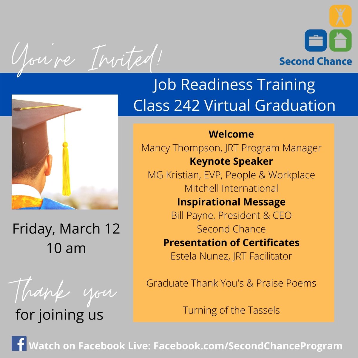 Second Chance Program tweet media