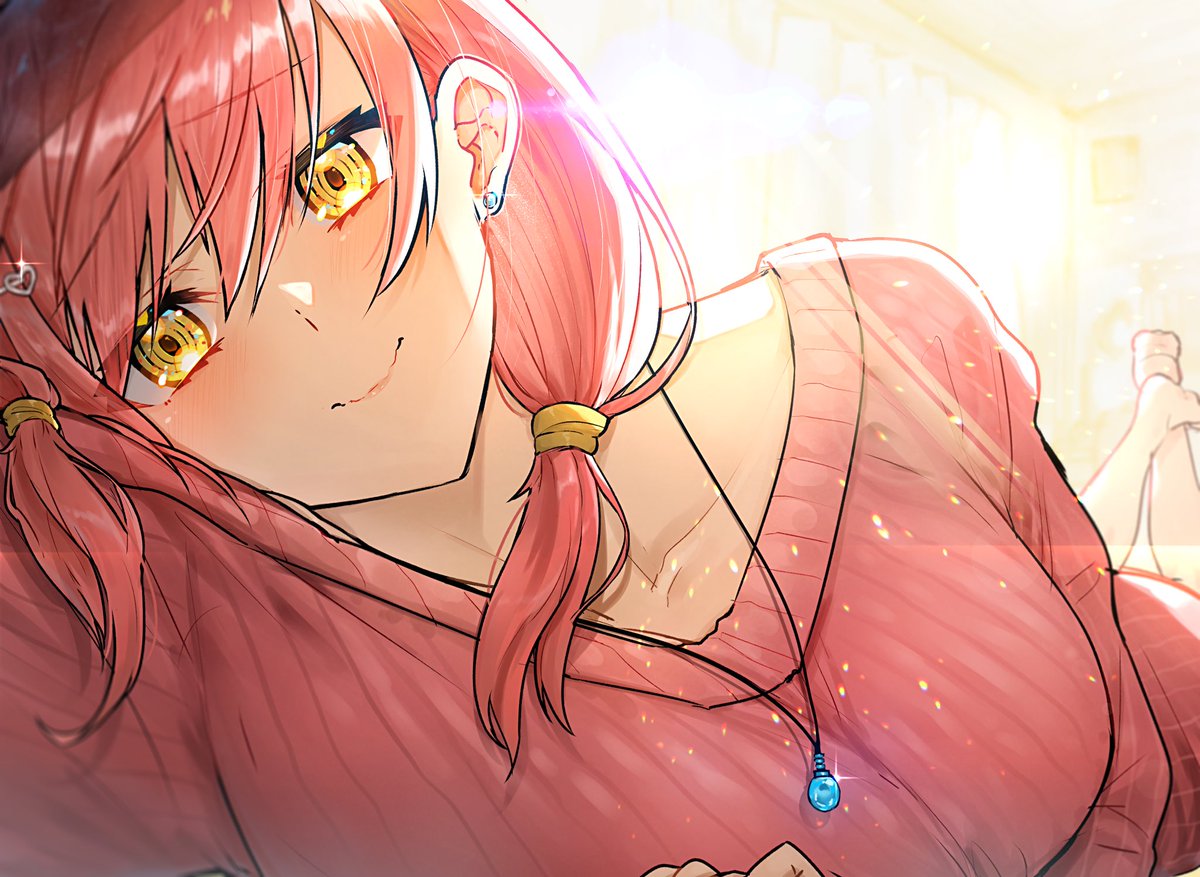 桃色髪の癒し系おねーさん 